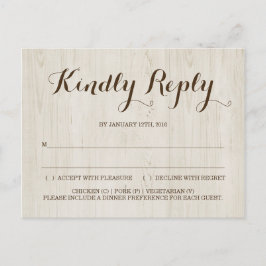 Postal De Invitación Postcarta RSVP Rusa