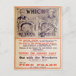 Postal De Invitación Poster del fiesta de unionista para el general