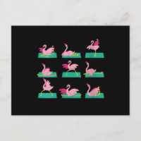 Posturas de Yoga de Flamenco Meditación Ejercicio 