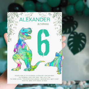 Postal De Invitación Presupuesto de cumpleaños para niños, fiesta de di