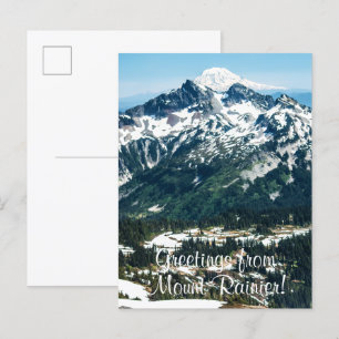 Postal De Invitación Primavera en las montañas