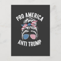 Pro-América Anti-Trump Bandera Americana de EE. UU