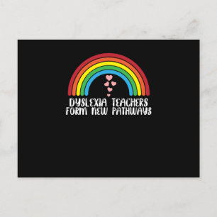 Postal De Invitación Profesores de dislexia forman nueva conciencia de 