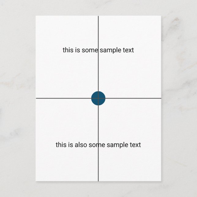 Postal De Invitación prueba de muestreo (Anverso)