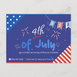 Postal De Invitación ¡Que brille la libertad!