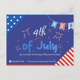 Postal De Invitación ¡Que brille la libertad!