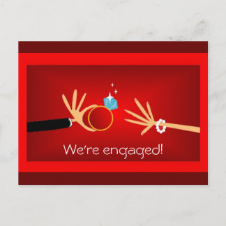 Postal De Invitación ¡QUÉ ROCA! -Roja