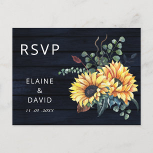 Postal De Invitación Rascacielos de la Marina Rusa Barn Wood Country Su