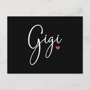 Postal De Invitación Regalos de Gigi para mujeres Abuela Regalos de Nav