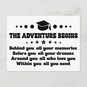 Postal De Invitación Regalos de Graduación para Ella/Él Día de Graduaci