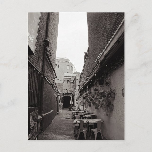 Postal De Invitación Restaurante (Anverso)