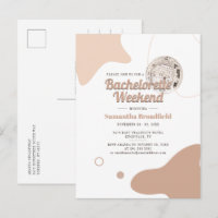 Retro Bachelorette Weekend Disco Fiesta