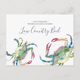 Postal De Invitación Reunión De La Familia Costera Salven La Fecha