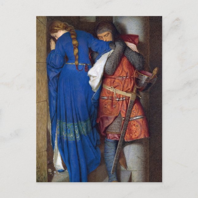 Postal De Invitación Reunión sobre las escaleras de torreta, a cargo de (Anverso)