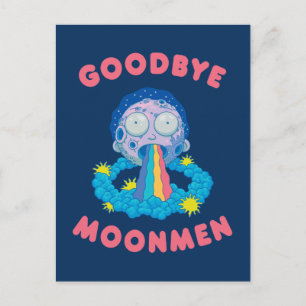 Postal De Invitación RICK AND MORTY™   Adiós Moonmen