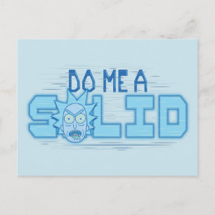 Postal De Invitación RICK AND MORTY™   Hazme Un Sólido