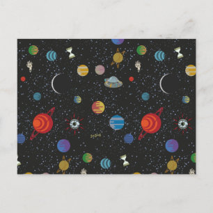 Postal De Invitación RICK AND MORTY™   Patrón de espacio