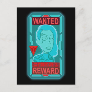 Postal De Invitación RICK AND MORTY™   Poster de Space Beth Wanted