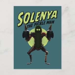 Postal De Invitación RICK AND MORTY™   Solenya - El Hombre de la Polla