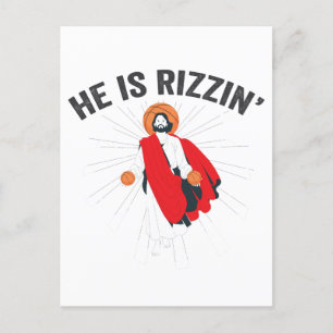 Postal De Invitación Rizzin es gracioso domingo de Pascua en la Generac
