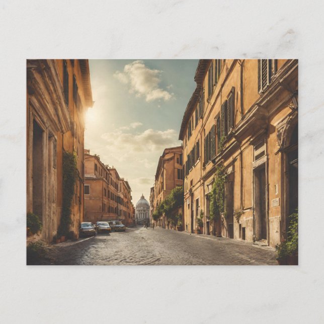 Postal De Invitación Roma (Roma 7) (Anverso)