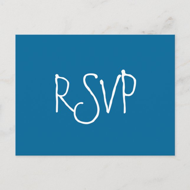 POSTAL DE INVITACIÓN RSVP (Anverso)