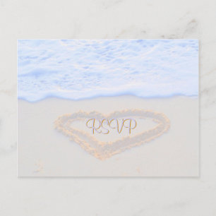 Postal De Invitación RSVP coincidente con invitados