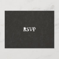 RSVP craqueada por Gótico negro