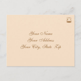 Postal De Invitación RSVP de boda elegante