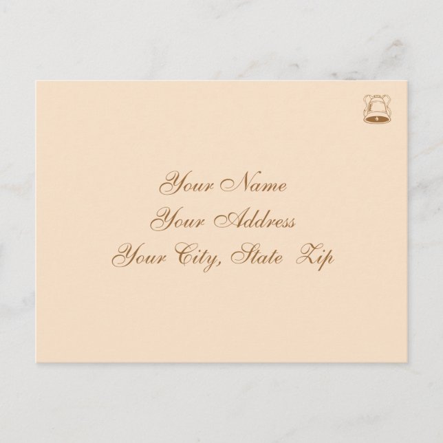 Postal De Invitación RSVP de boda elegante (Anverso)