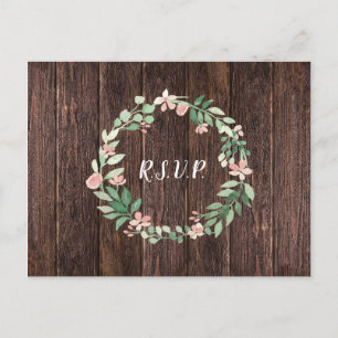 Postal De Invitación Rsvp de bodas rusas + elección de comida