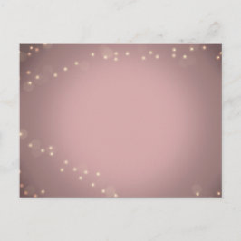 Postal De Invitación Rubor Light RSVP