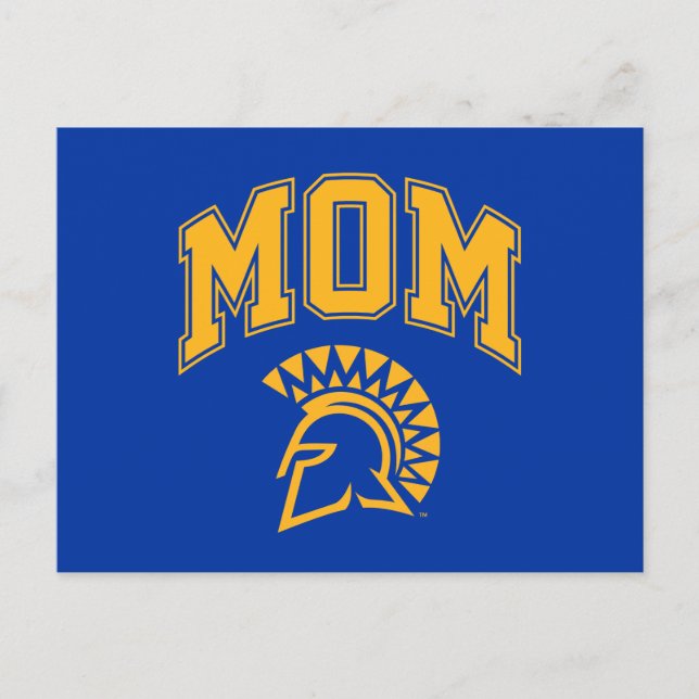 Postal De Invitación San Jose State Spartans Mom (Anverso)