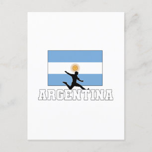 Postal De Invitación Selección De Fútbol De Argentina