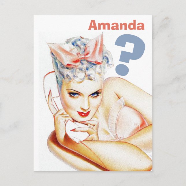 Postal De Invitación ¿Serás mi dama de honor? (Anverso)