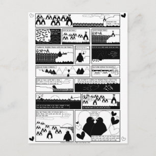 Postal De Invitación ¿Serás Mi Pingüino?