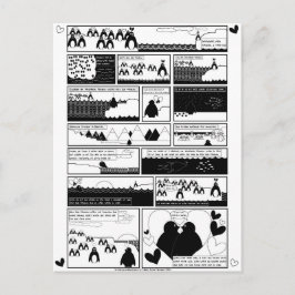 Postal De Invitación ¿Serás Mi Pingüino?