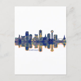 Postal De Invitación Skyline de Knoxville