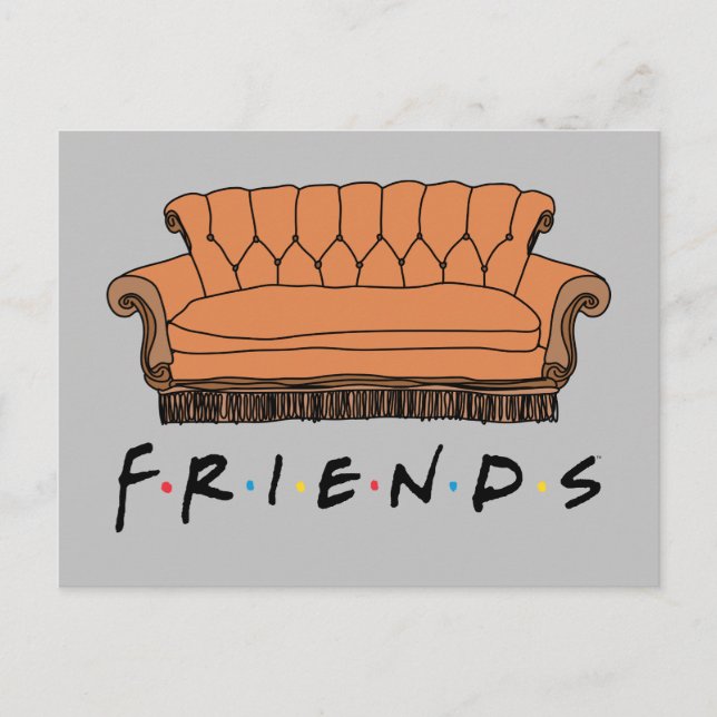 Postal De Invitación Sofá de FRIENDS™ (Anverso)