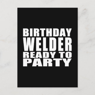 Postal De Invitación Soldados : Cumpleaños Welder listo para Fiesta