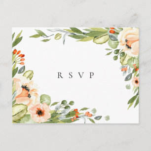 Postal De Invitación Solicitud de canción de respuesta de boda con marc
