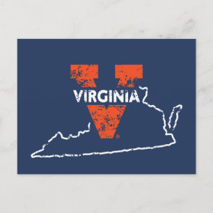 Postal De Invitación Split V Virginia State Love