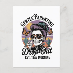 Postal De Invitación Suave Est De Abandono De Padres. Esta mañana