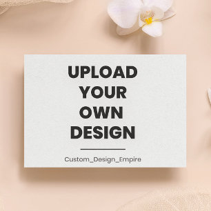 Postal De Invitación Sube tu propio diseño aquí Personalizado
