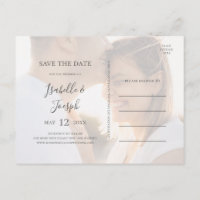 Suculenta vegetación | Foto Faded Save The Date In