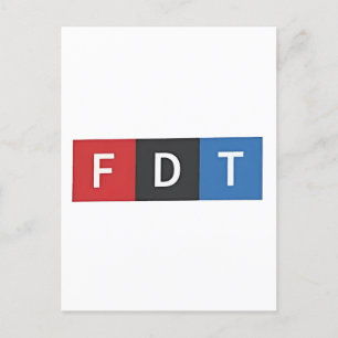 Postal De Invitación Sutiles antidemócratas anti-Maga del FDT