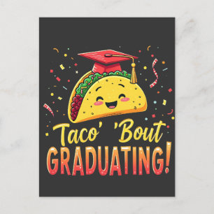 Postal De Invitación Taco 'Bout Graduando Graduación Cinco De Mayo 