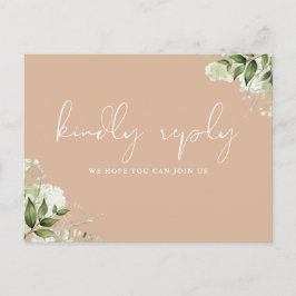 Postal De Invitación Tan Greeneration Song Request RSVP Postcard