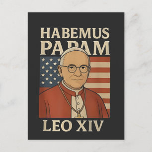 Postal De Invitación Tenemos un papa Papa León XIV Iglesia Cristiana
