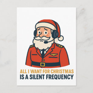 Postal De Invitación Todo lo que quiero para Navidad es una frecuencia 